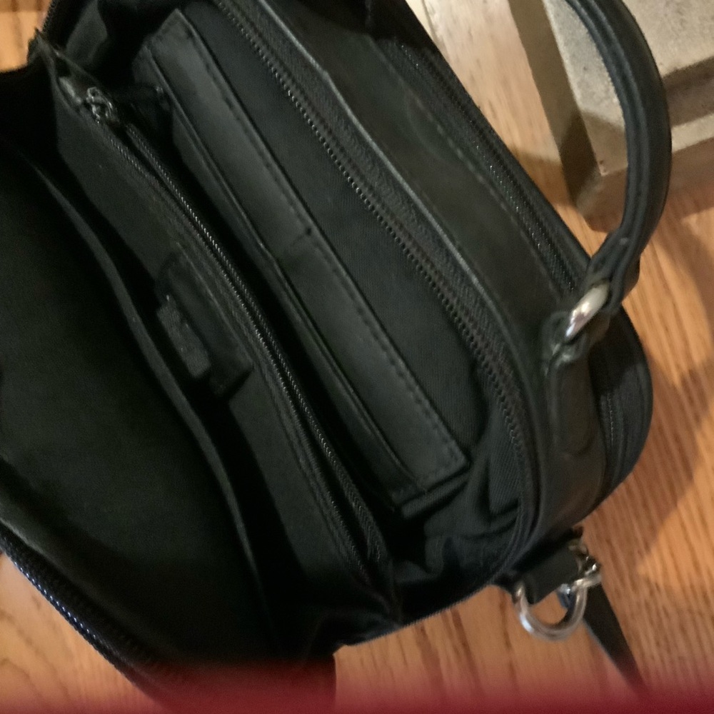 Rosetti Elegant Black Crossbody Bag  23" Drop - Picture 5 of 6